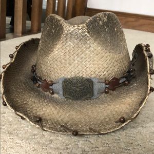 Peter Grimm cowboy hat.